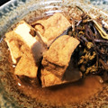 メロンモナカ's cooksnap of when they made 厚揚げと蕨の煮物.