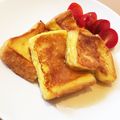 料理ド初心者ズボラー's cooksnap of when they made 簡単ふわふわフレンチトースト.