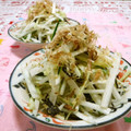 赤い電話's cooksnap of when they made 大根ときゅうりの簡単サラダ☆.