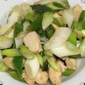 ぷにまるず's cooksnap of when they made 簡単♡あっさり♡鶏肉とネギ炒め.
