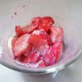 しろくろもは's cooksnap of when they made 甘くない苺 フレッシュに美味しく♫.