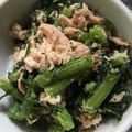 こたつねこくん's cooksnap of when they made 簡単‼春菊サラダ.