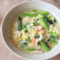 MI‐RIN's cooksnap of when they made とろ～り♪小松菜のかに玉あんかけ.