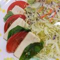 cana226's cooksnap of when they made ヘルシ〜♪豆腐のなんちゃってカプレーゼ.