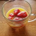 kinkinsan's cooksnap of when they made イチゴのオレンジジュースかけ：覚書.