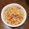 めめめぴっぐ's cooksnap of when they made コーンと鮭フレークのポン酢炊き込みごはん.