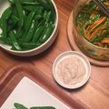 izu3310's cooksnap of when they made ツナマヨディップでスナップえんどう.