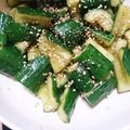 しま★★★'s cooksnap of when they made やみつき！居酒屋風たたきキュウリ.