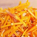 はちぞうさん's cooksnap of when they made お弁当にも♪ 人参とベーコンの塩きんぴら.