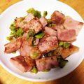 chamamaz's cooksnap of when they made そら豆と ベーコンの シンプルソテー ☆.