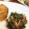 1970kiyomi's cooksnap of when they made 栄養満点☆ちりめんとワカメのお焼き!.