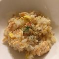 のりる's cooksnap of when they made 時短簡単♡鮭チャーハン.