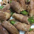 ♡37♡'s cooksnap of when they made スナップえんどうとえのきの豚肉巻き.