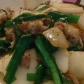 かりもも's cooksnap of when they made ご飯おかわり！かぶと豚肉のこってり炒め.