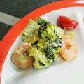 干芋くん's cooksnap of when they made エビマヨ風♡アボカドブロッコリーのサラダ.