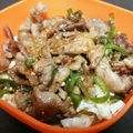 れっさんぱんだ's cooksnap of when they made ◆やみつき豚バラ丼♪◆.