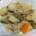 ﾁｮﾎﾞﾋﾟ's cooksnap of when they made 粕豚うま煮.