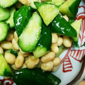 クックFJRVS0☆'s cooksnap of when they made 大豆ときゅうりの塩麹和え.