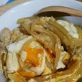 gizu's cooksnap of when they made 素早く簡単♫美味しい親子丼.