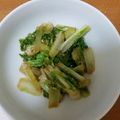 mo1guyama9's cooksnap of when they made 簡単おいしい☆山東菜のにんにく醤油炒め♪.