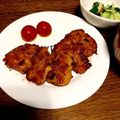 ねこ☆ねこ子's cooksnap of when they made 鶏胸肉の照り焼きつくね☆.