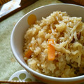 irharuka's cooksnap of when they made 切り干し大根とツナの炊き込みご飯.
