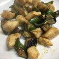 ajinawanco's cooksnap of when they made やわらか鶏むねと茄子とピーマンの味噌炒め.