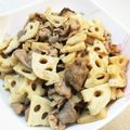 クックPZ43DO☆'s cooksnap of when they made レンコンと豚肉のテリテリ炒め.