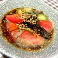 ココ❇︎ママ's cooksnap of when they made 簡単♪もずくとキュウリとトマトの酢の物！.