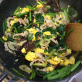 ゆいともママ☆'s cooksnap of when they made 豚肉と卵とほうれん草の中華炒め.