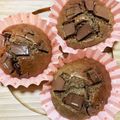 ひい◡̈♥︎'s cooksnap of when they made ☸焼きチョコマフィン☸.