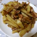 rieglay's cooksnap of when they made 意外に絶品！じゃがいものキンピラカレー味.