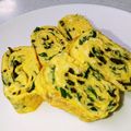 はなつぶれ's cooksnap of when they made 大葉と塩昆布入りの卵焼き.
