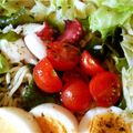 mayowasabi's cooksnap of when they made ごまドレッシングで食べるラーメンサラダ.