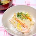 YUH♡ママ's cooksnap of when they made ◇魚ニソで◇　簡単♡白菜のクリーム煮.