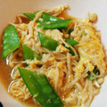 でりーK's cooksnap of when they made 絹さやの卵とじ with えのき.