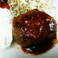 パンダくんと一緒's cooksnap of when they made ☆ハンバーグの簡単な焼き方☆.