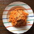 oyukidesu's cooksnap of when they made にんじんのごま油炒め　.