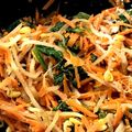 グリーンルバーブ's cooksnap of when they made ほうれんそう・もやし・にんじんの三色和え.