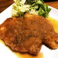 モケ缶's cooksnap of when they made ゆる糖質オフ☆オニオンソースポークソテー.