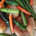 みやびyk's cooksnap of when they made 即席☆鶏肉とアスパラの照り焼き☆.