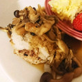 うぅこちゃん's cooksnap of when they made ハンバーグ★和風きのこおろしソース.