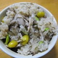 ミセストモ's cooksnap of when they made 銀杏と枝豆ときのこのおこわ.