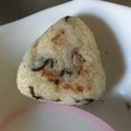 kimi1127's cooksnap of when they made 塩昆布とおかかと粉チーズのおにぎり.