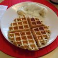 フレームズ's cooksnap of when they made 週末の定番☆我が家のこだわりワッフル☆.