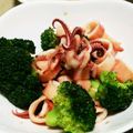 のんびりのんchan's cooksnap of when they made ブロッコリーとイカの中華炒め.