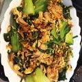 クックSHCHTZ☆'s cooksnap of when they made 豚肉の卵炒め☆チンゲンサイとニラ入り.