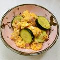 あっこ姉's cooksnap of when they made ベーコンとズッキーニのたまご炒め.