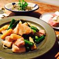 kaokaofood's cooksnap of when they made 鶏肉とヤングコーン、アスパラのバター醤油.