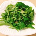 ぷちぷちぷちやん's cooksnap of when they made 春菊とルッコラのごまゆずこしょうサラダ.